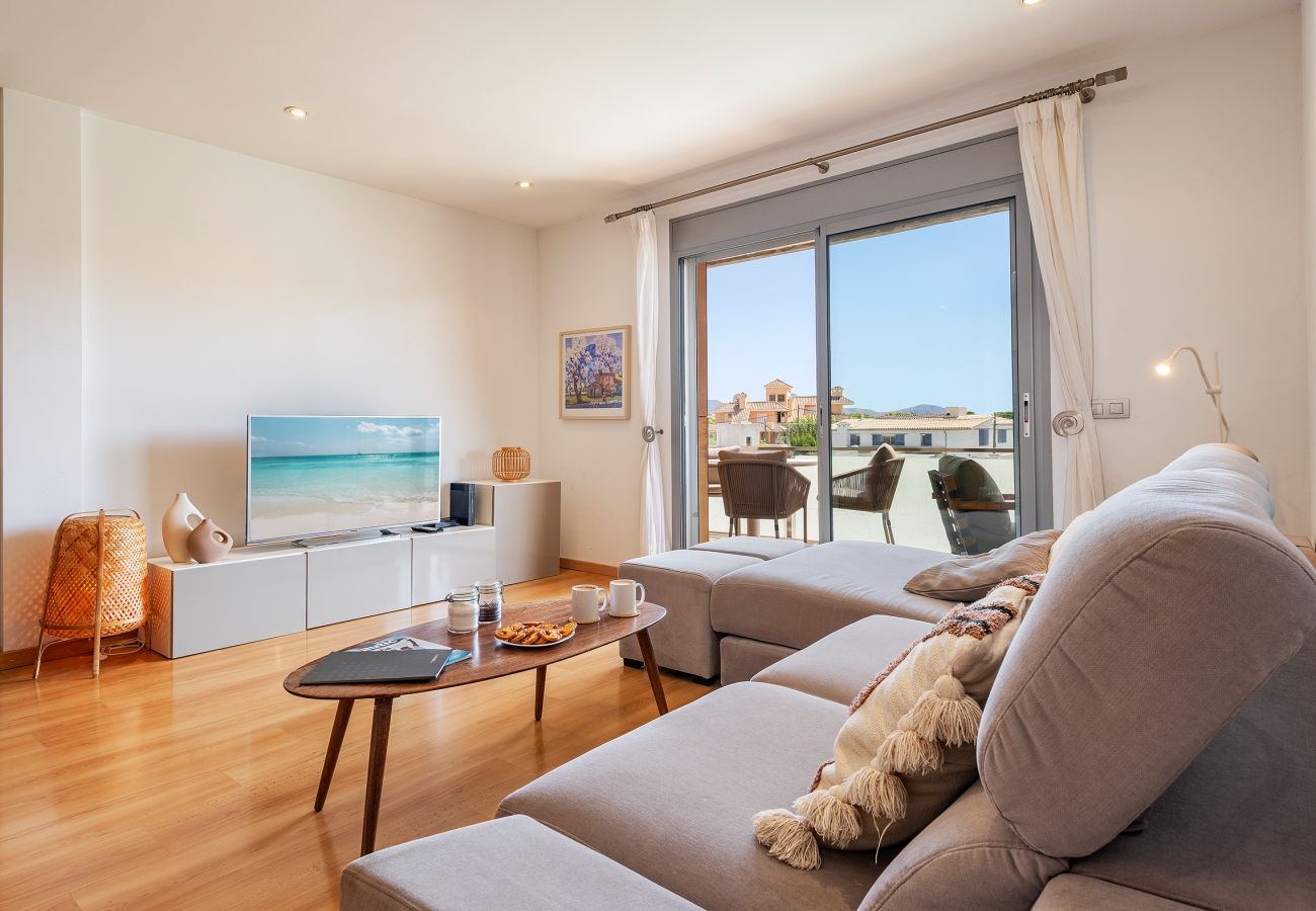 Apartamento en Puerto Pollensa - Penthouse Rosas