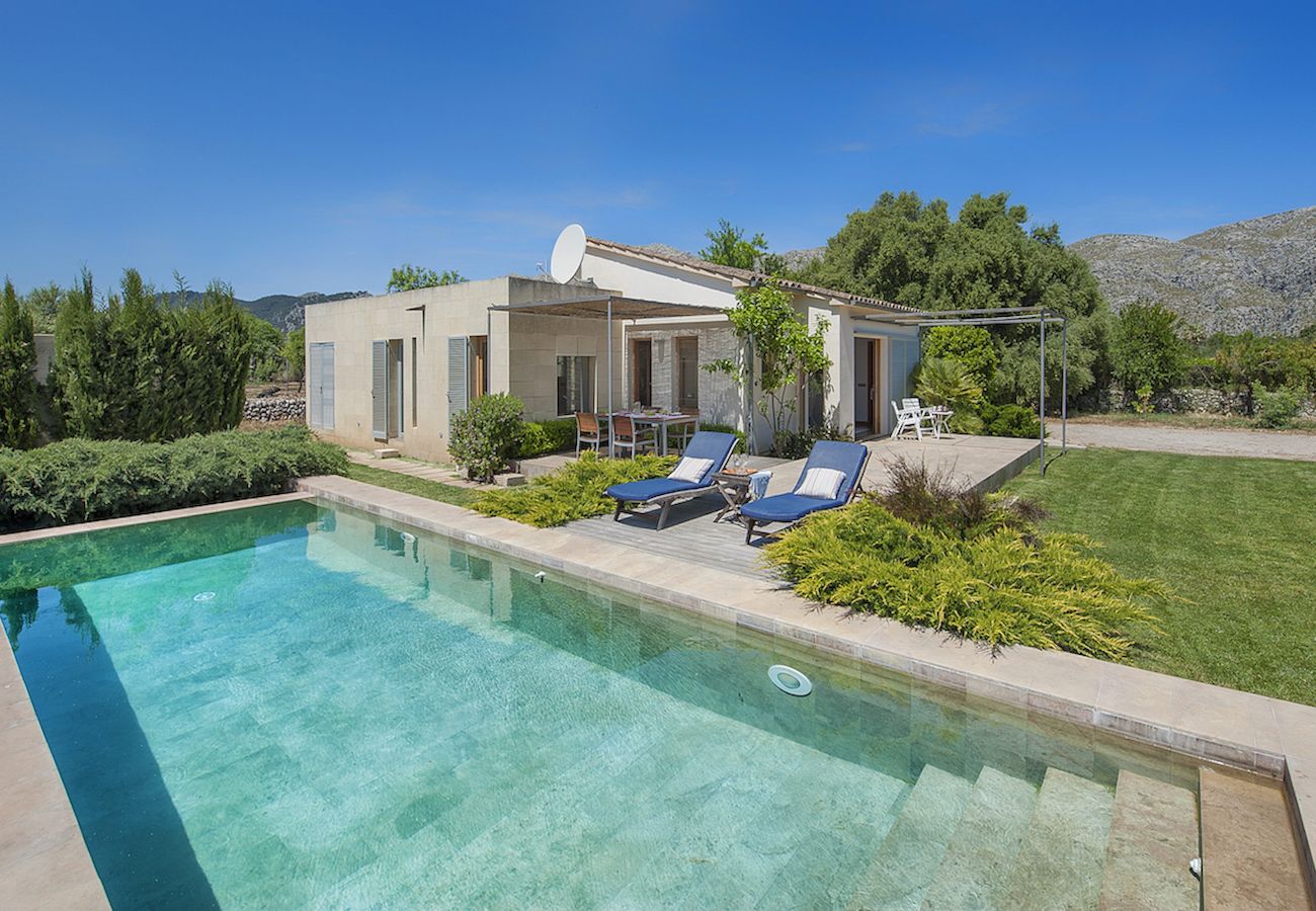 villa in cala Sant Vicenç with private pool