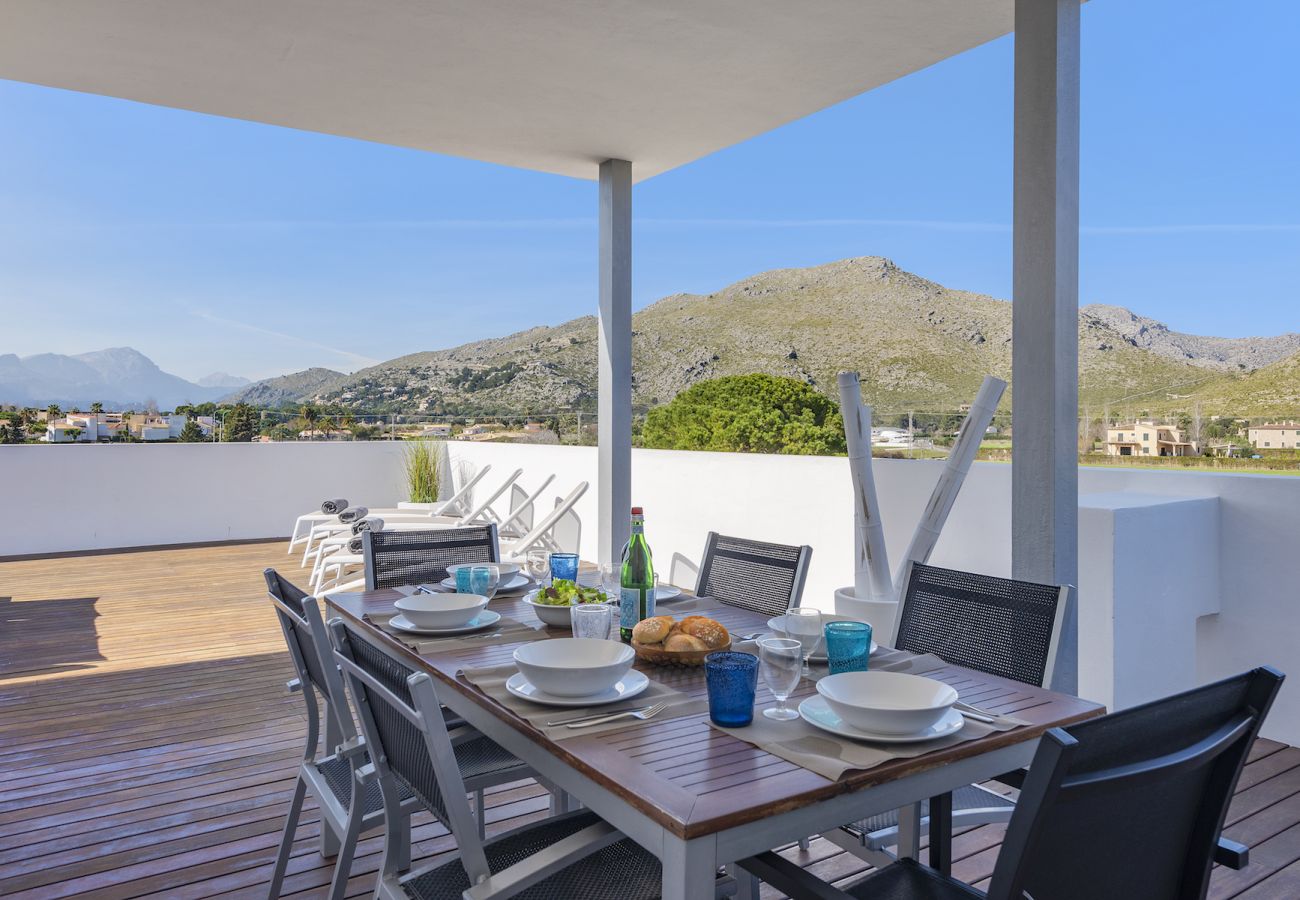 Apartment in Puerto Pollensa - Penthouse Apartment Tomir with mountain views
